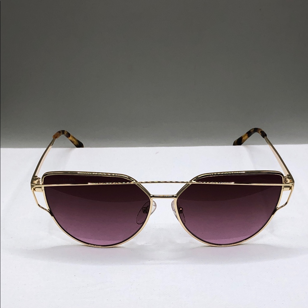 Blackburn Shades Jordan C4 Cat Eye Sunglasses Summer Plum Handmade In Italy